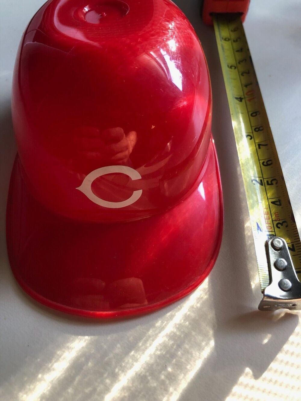 MLB Cincinatti Reds mini‎ baseball hat helmet 5" Ice Cream Sundae holder